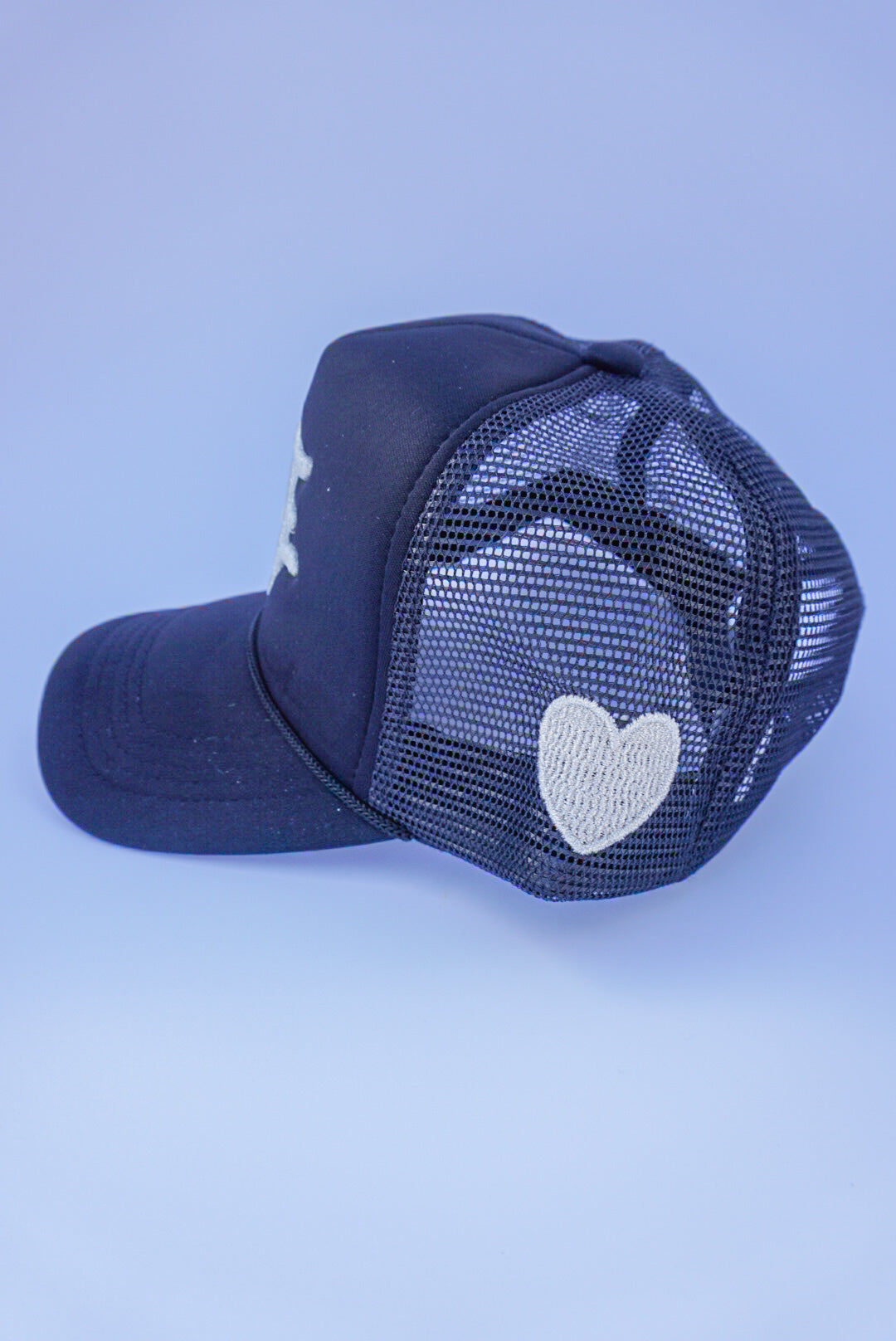 Trucker Hat W Heart Patch