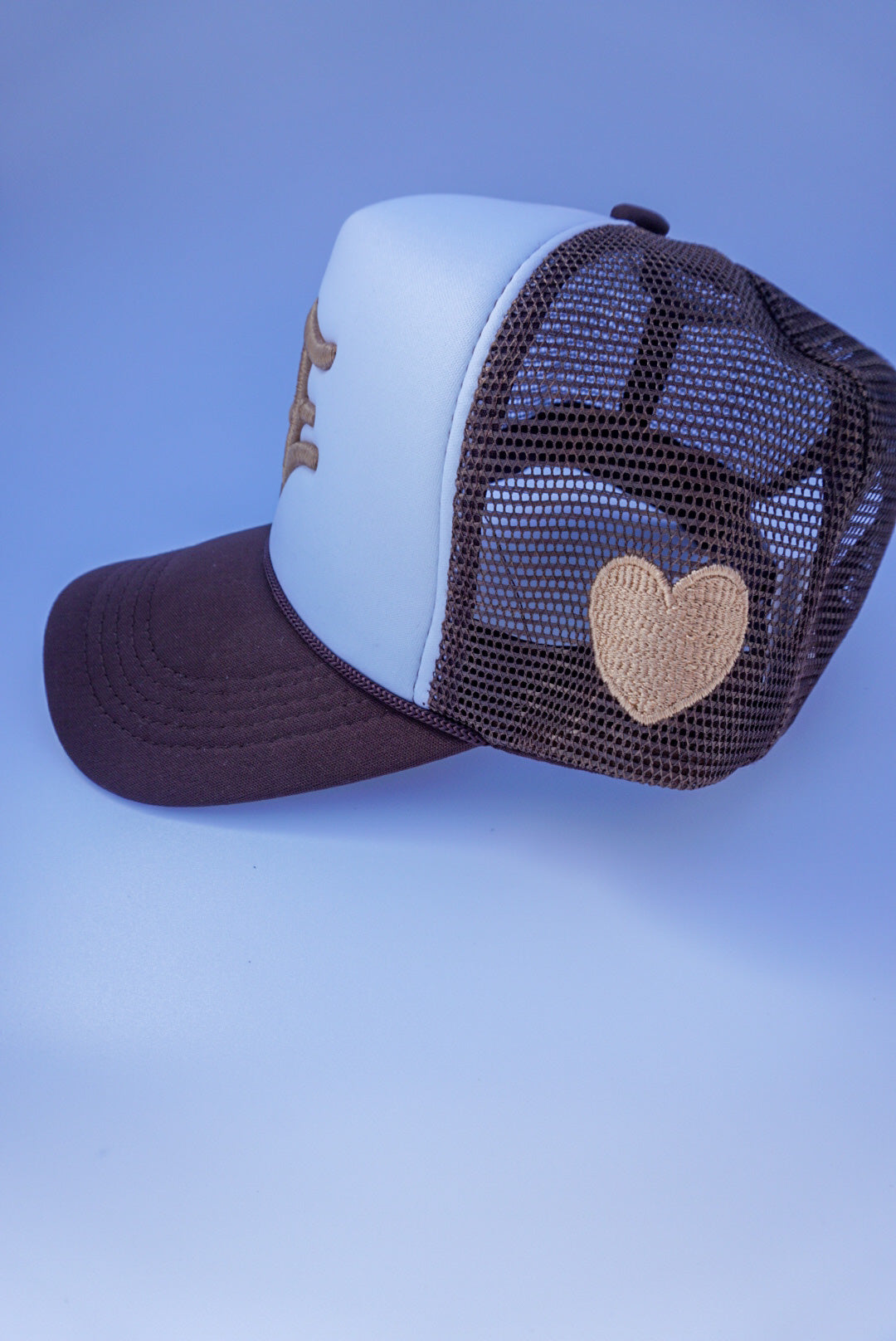 Trucker Hat W Heart Patch