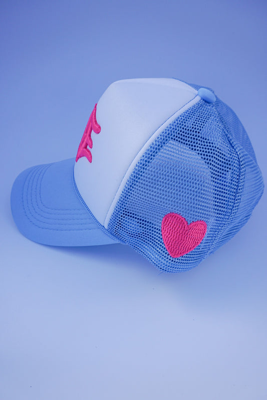 Trucker Hat W Heart Patch