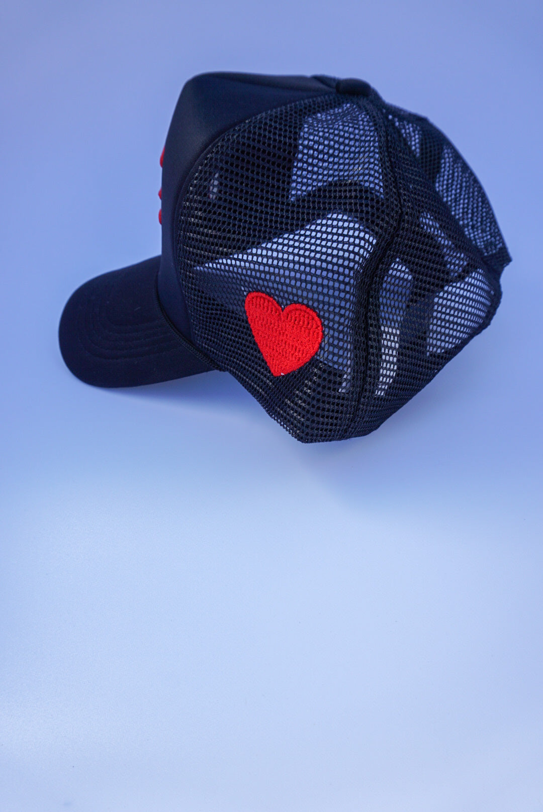 Trucker Hat W Heart Patch