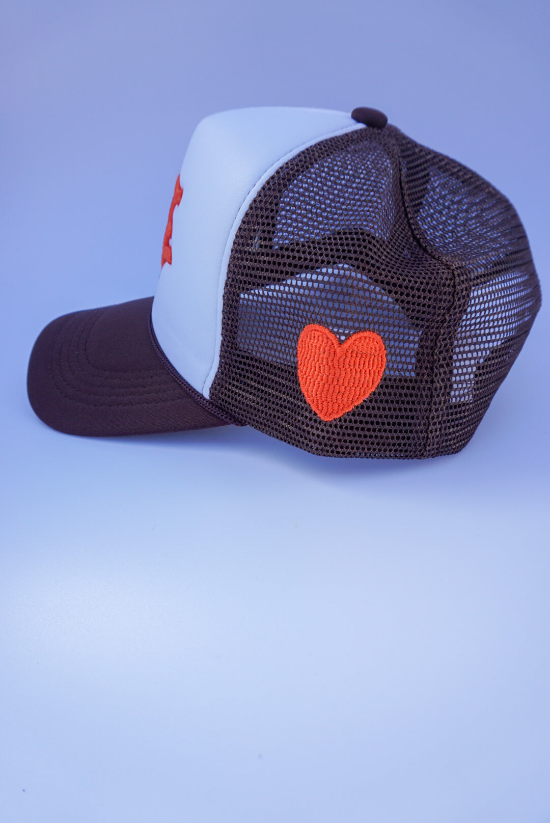 Trucker Hat W Heart Patch