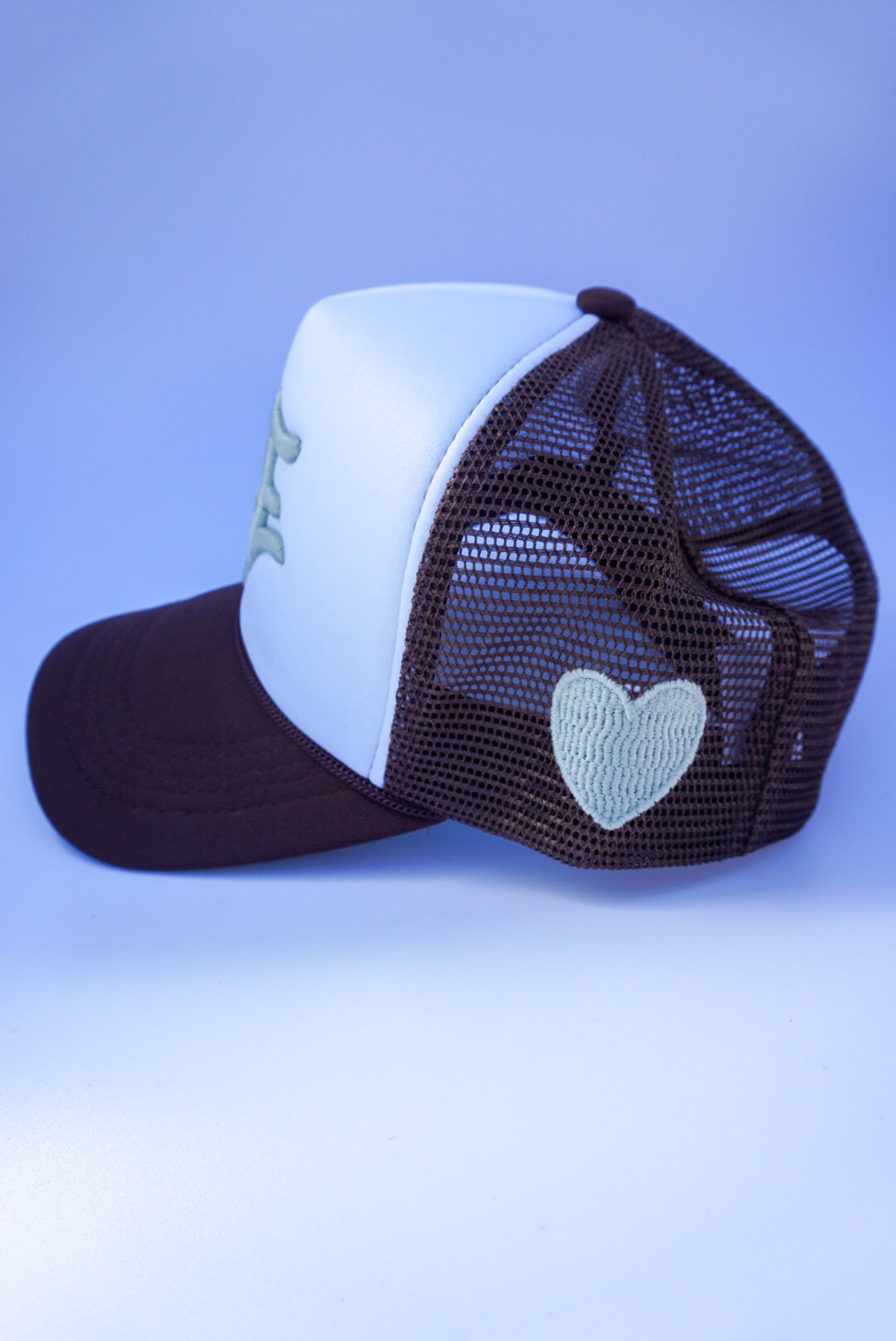 Trucker Hat W Heart Patch